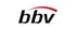 Logo mit dem schwarzen Text "bbv" und einem roten Bogen darüber.