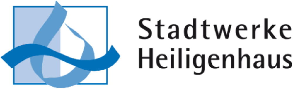 Stadtwappen von Erding mit dem Text "STADT ERDING" in Blau auf grünem Hintergrund.