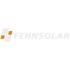 Fehnsolar-Logo mit weißen und orangefarbenen Quadraten, die zu einem großen Quadrat angeordnet sind.