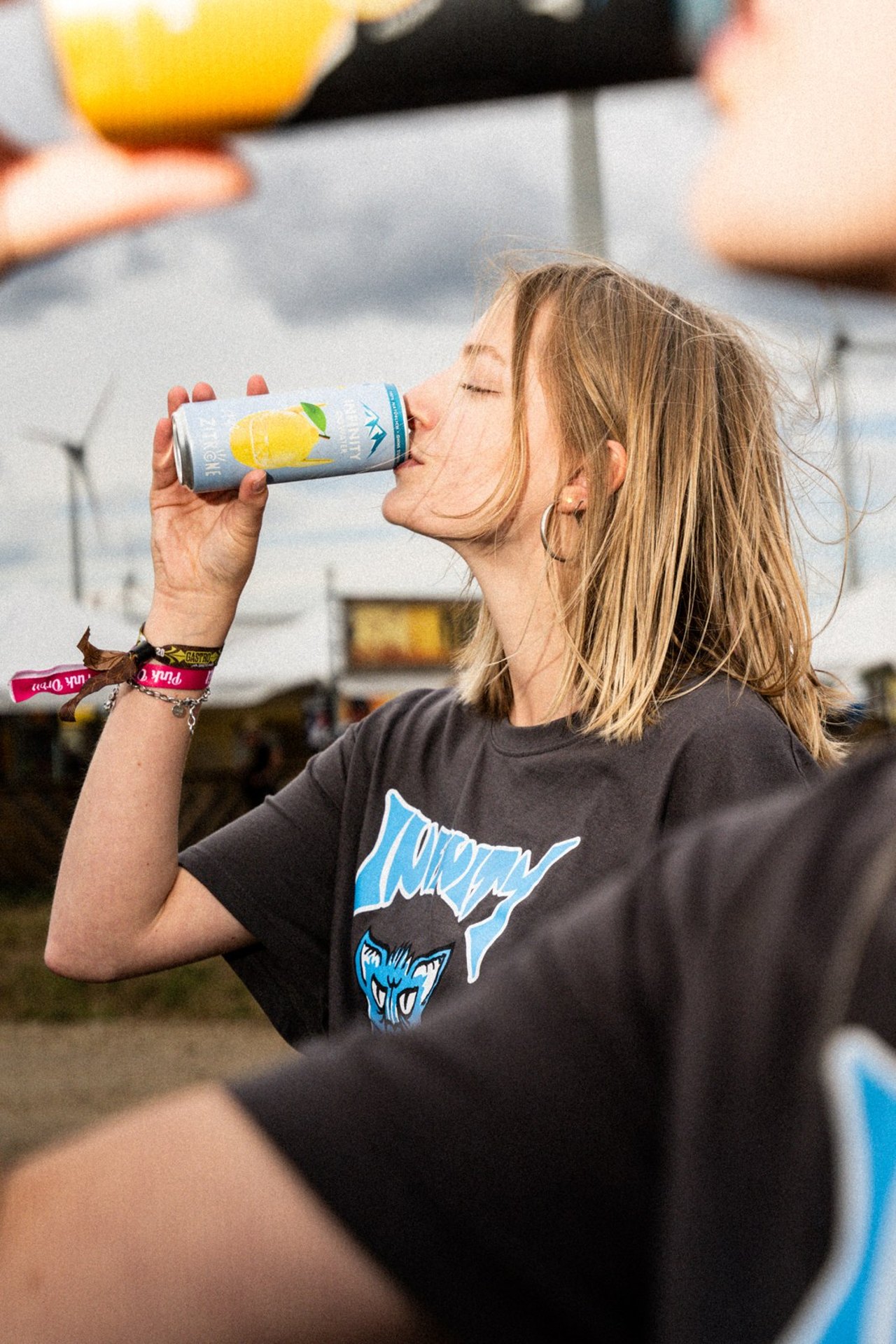 Infinity Water im Einsatz auf einem Festival
