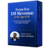 Blue course box with text: "From 0 to 1M Revenue in the Age of AI," "A digital course by Xaver Lehmann."