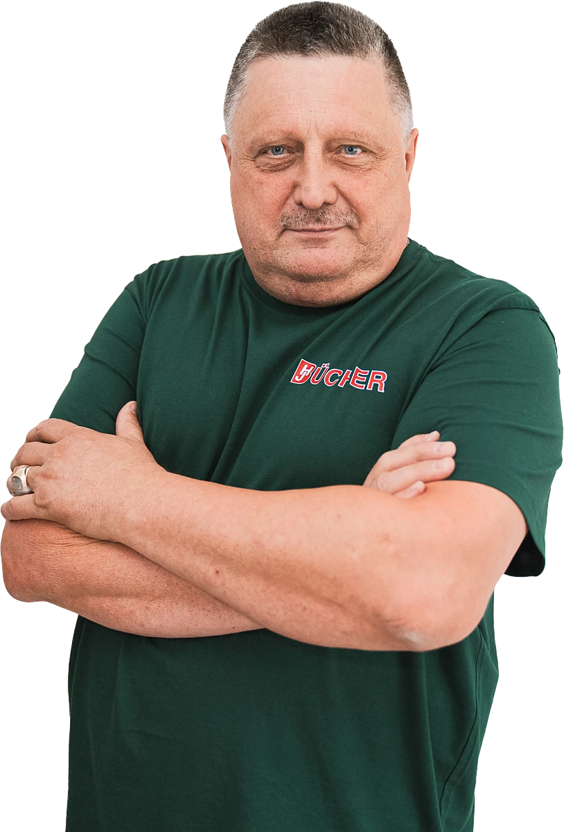 Viktor Rube, Disposition bei Bücher Containerdienst