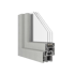 Greta premium PVC-Fenster dreifach verglast