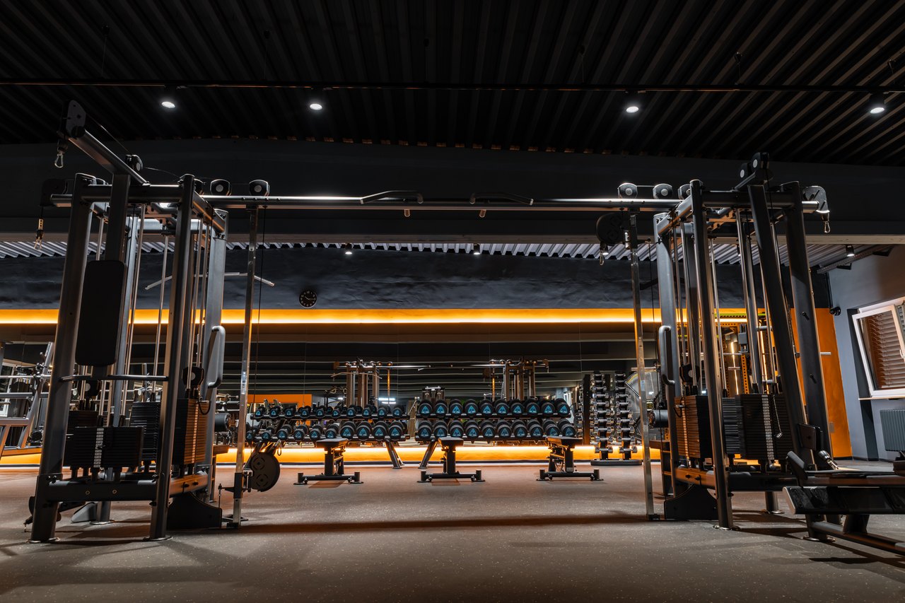 Trainingsfläche im GYMPOD Erlangen-Bruck