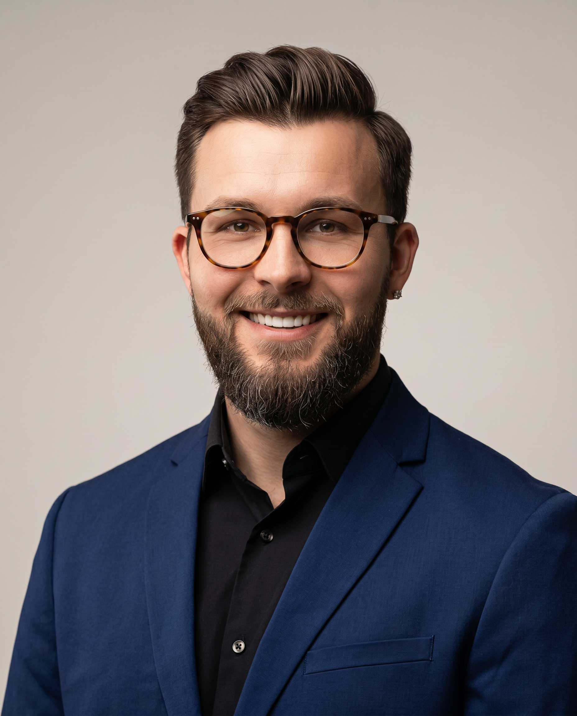 Fabrice Karamatic, Geschäftsführer von Kara Transport in Fulda