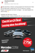 CheckCars24 Deal: Leasing ohne Anzahlung! Drei Mercedes-Benz C-Klasse Modelle, ab mtl. 279€.