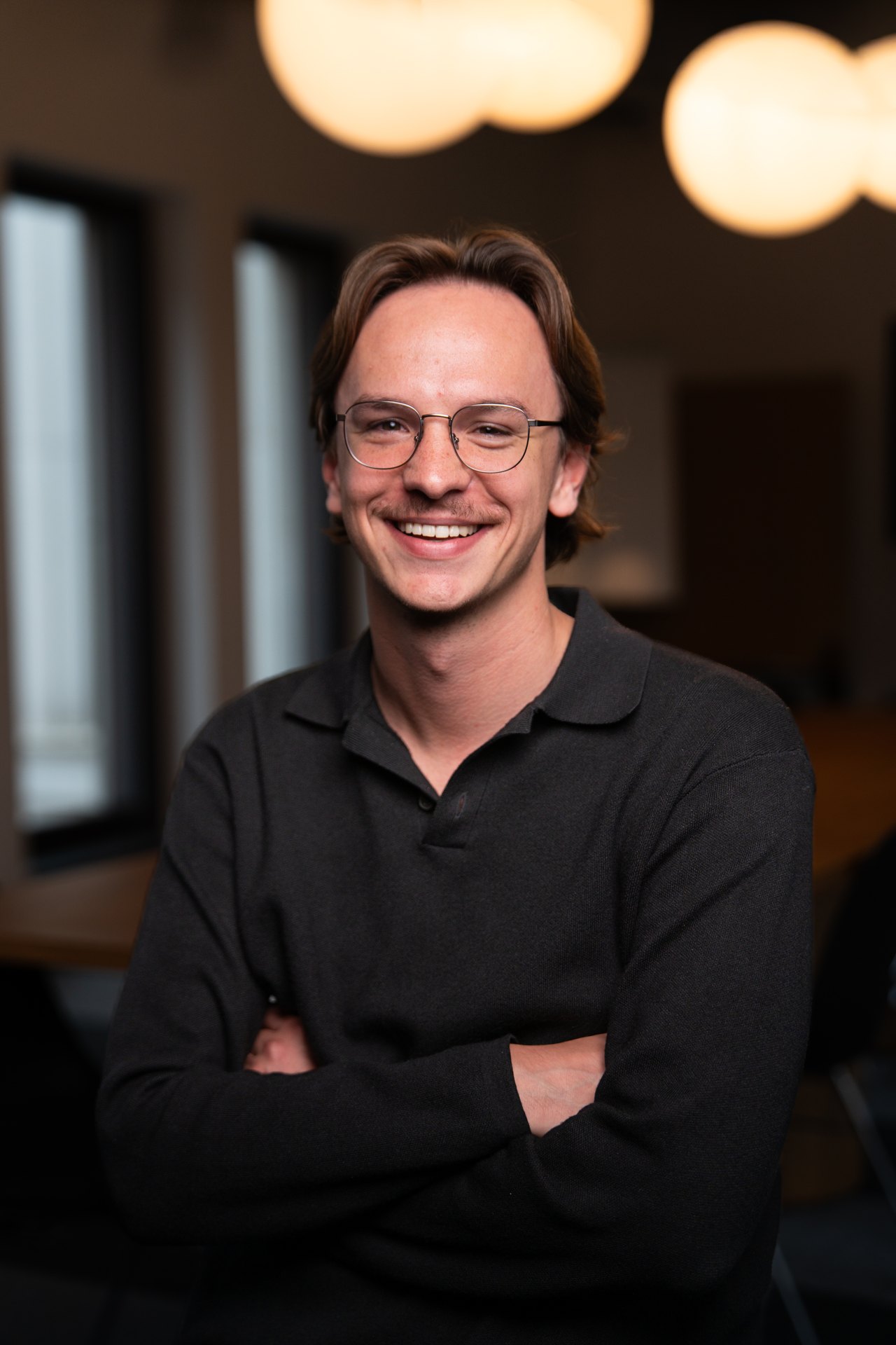 Thilo Schulze, Gründer von Ad Social, im Berliner Büro