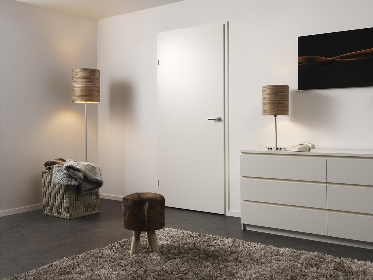 Objekttüren aus Holz im Wohnungsbau