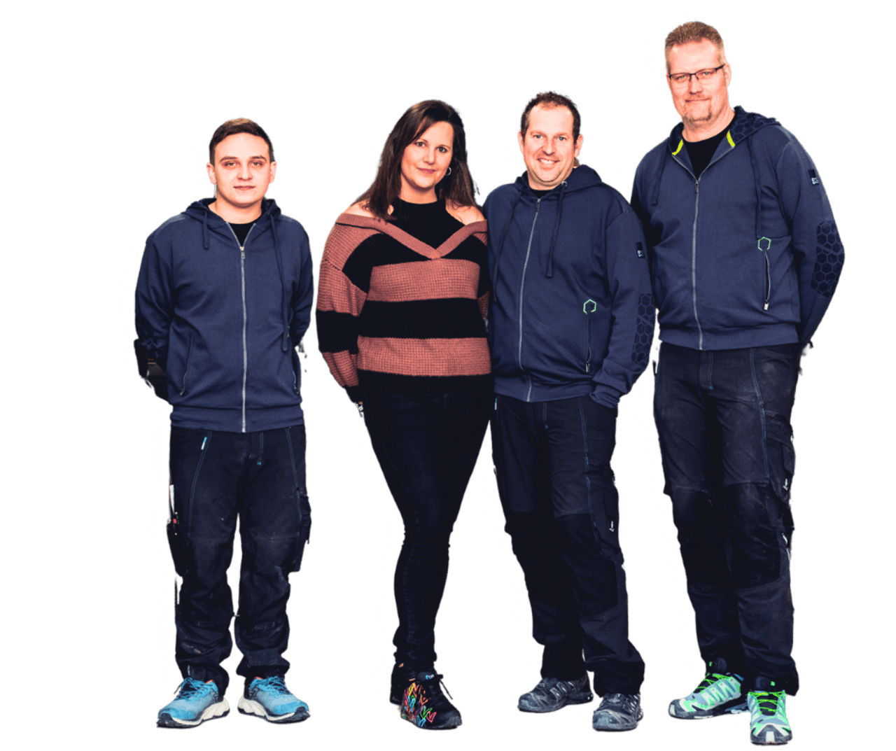 Das Team von Parkett Schaub in Nidderau