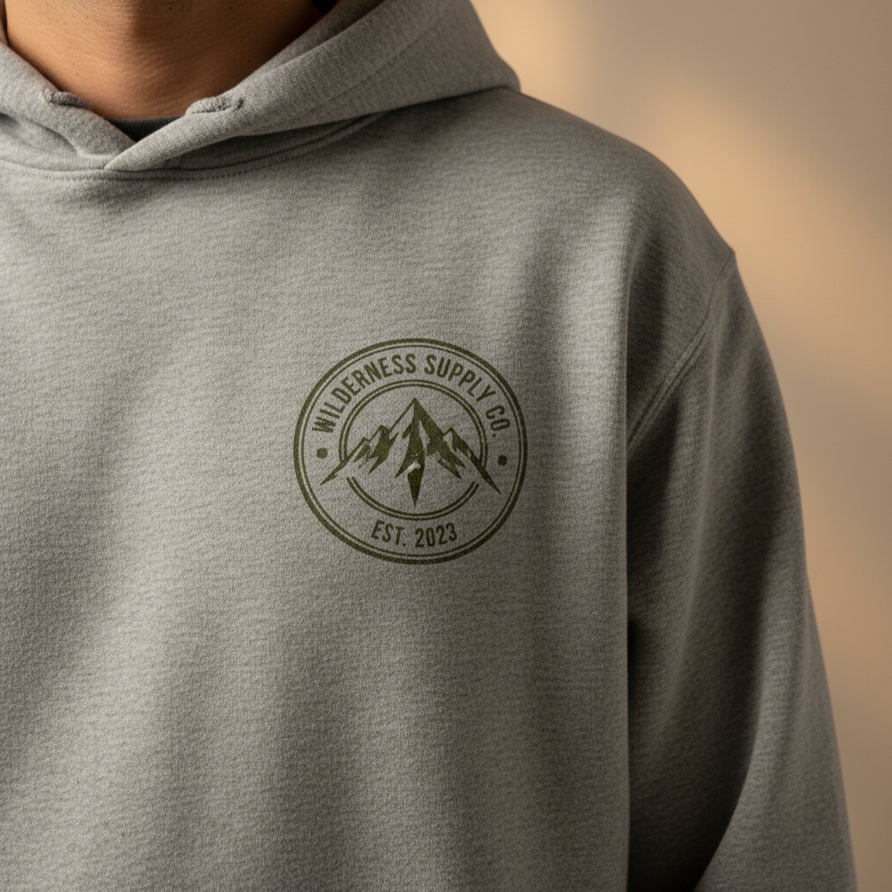 Siebdruck auf Hoodie