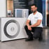 ThermoTech NRW Geschäftsführer Bosch Wärmepumpe Ausstellungsraum