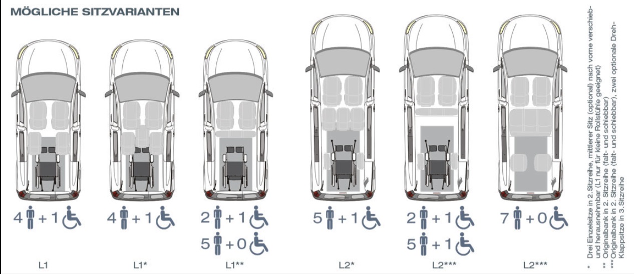 Toyota Proace City mit Heckausschnitt – Grafik 1