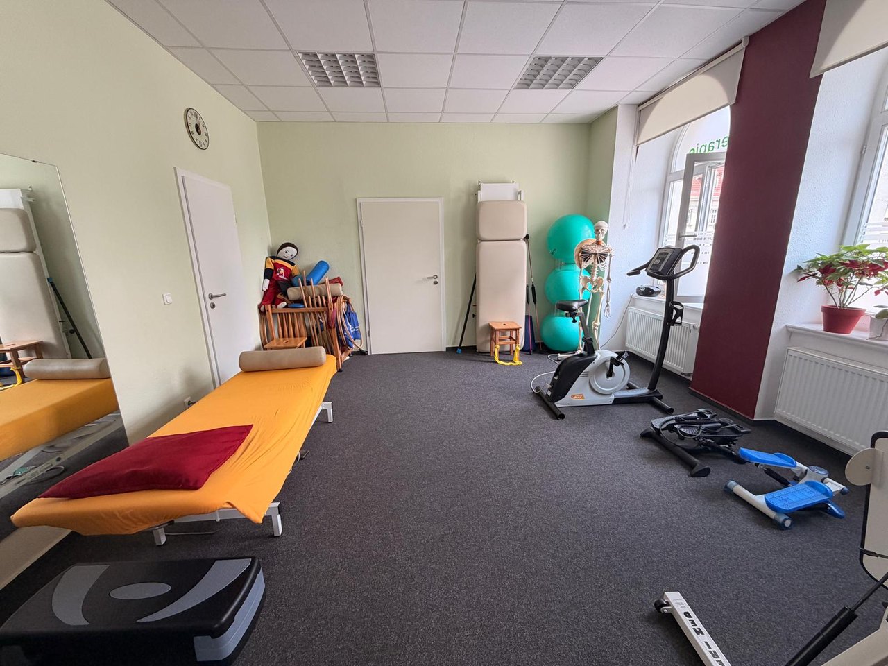 Trainingsraum der Praxis