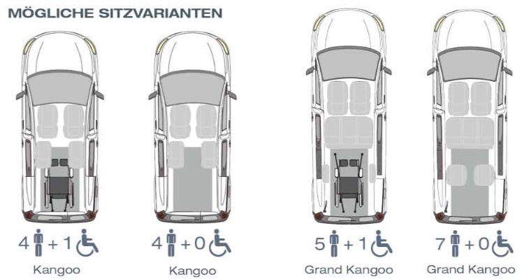 Renault Kangoo mit Heckausschnitt – Grafik 2