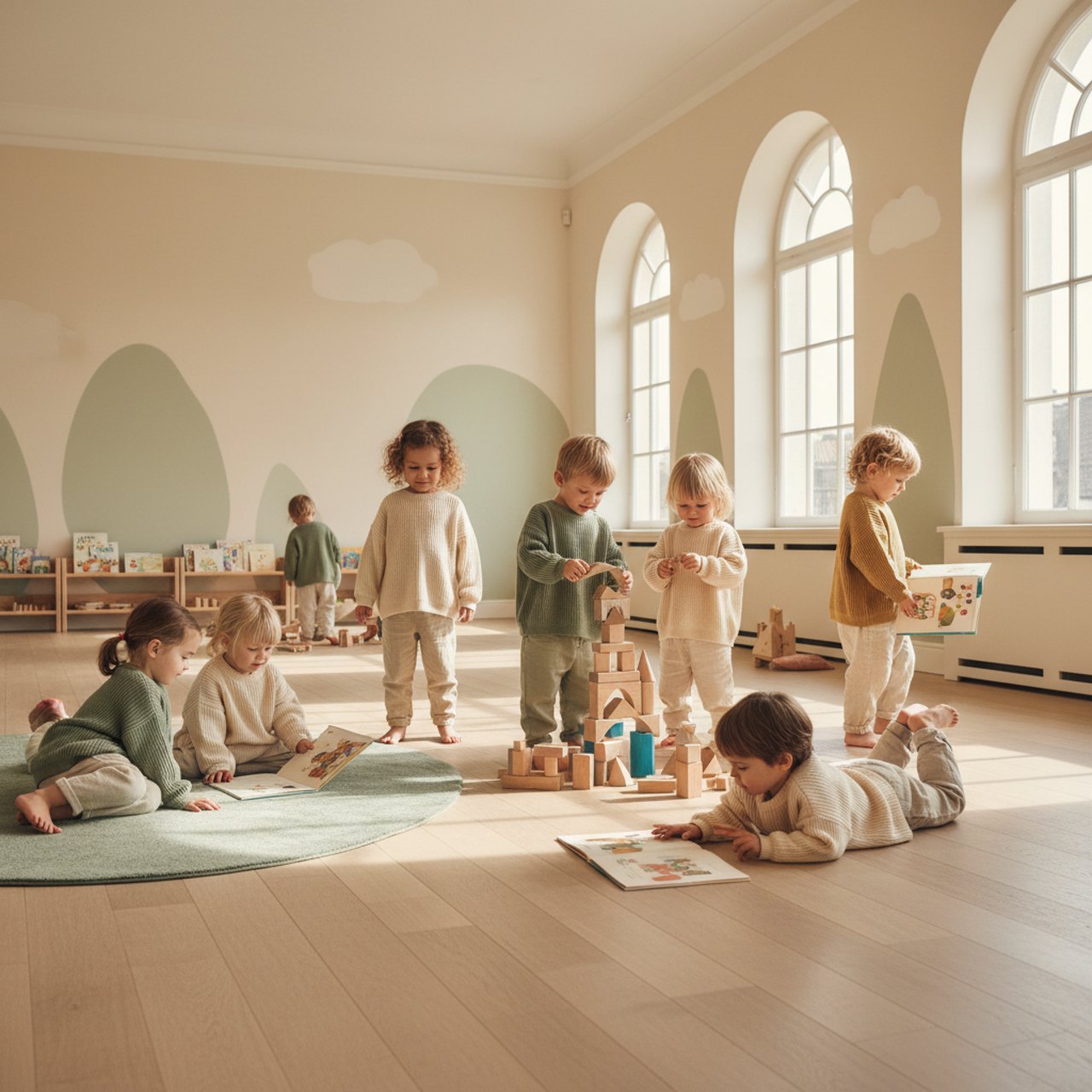 Kinder im Freispiel