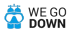 We Go Down Logo - Professionelle Tauchschule