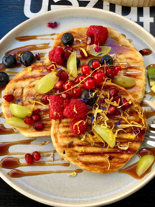 Zuckerfreie Pfannkuchen