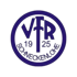 Dunkelblaues VfR Schneckenlohe-Logo mit den Jahreszahlen 19 und 25.