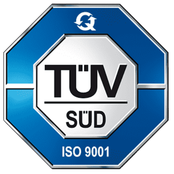 TÜV SÜD – ISO 9001 zertifiziert