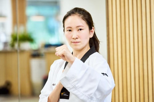 Yeonjin Lee, Trainerin bei SOMA Taekwondo Bonn