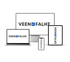 Verschiedene elektronische Geräte wie Computer, Laptop, Tablet, Handy sind zu sehen mit dem Logo der Veen & Falke GmbH - Die erfolgreiche Agentur im Bereich Fachpersonalgewinnung, Privatpatientengewinnung und Webdesign für Ärzte und den Medizinischen Bereich.