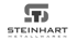 Logo der Steinhart Metallwaren mit einem stilisierten ST-Symbol in Grau.