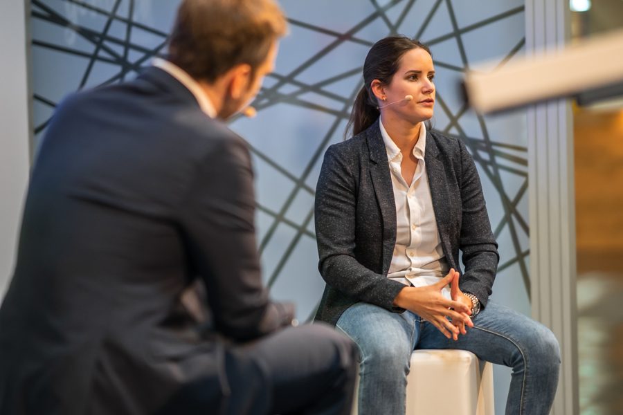 Interview für ein Recruiting-Video