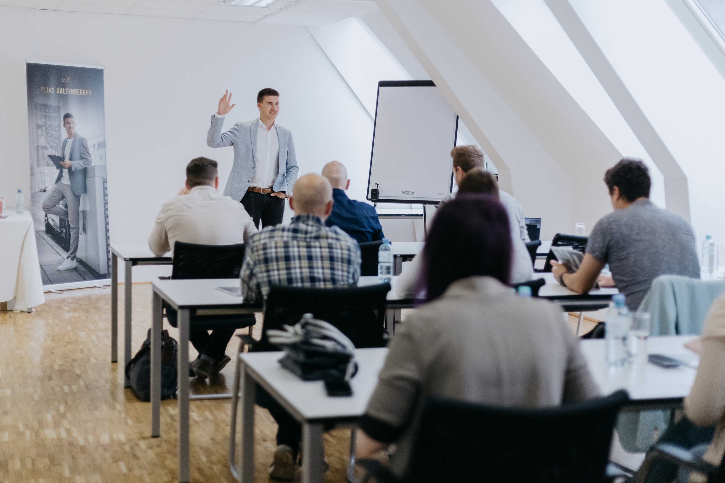 Eventaufnahme aus einem Seminar – Visual Storytellers Leipzig