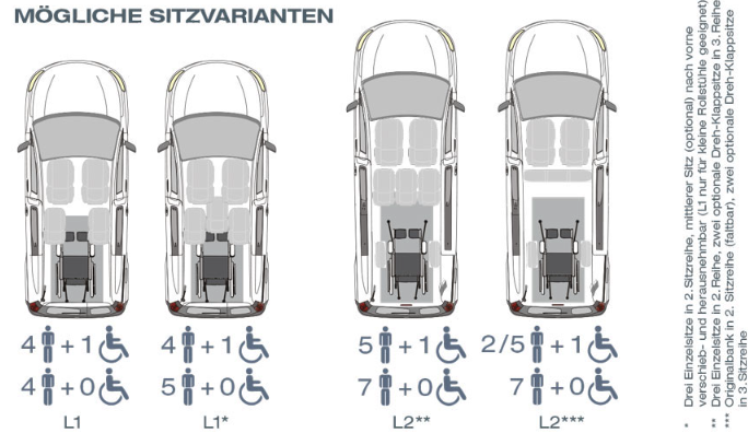Fiat Doblò mit Heckausschnitt – Grafik 1