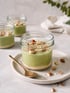 Matcha Nuss Dessert High Protein