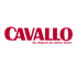 Rotes "CAVALLO" Logo mit dem Slogan "Das Magazin für aktive Reiter" auf dunkelgrünem Hintergrund.