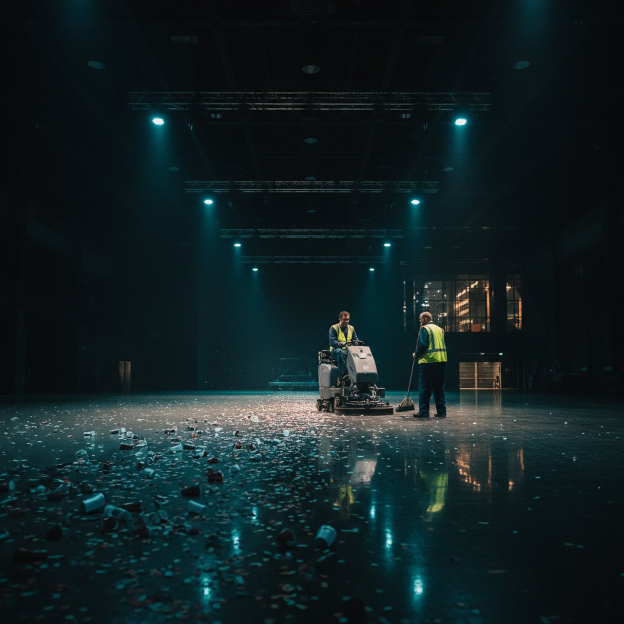 Eventreinigung Nachtschicht