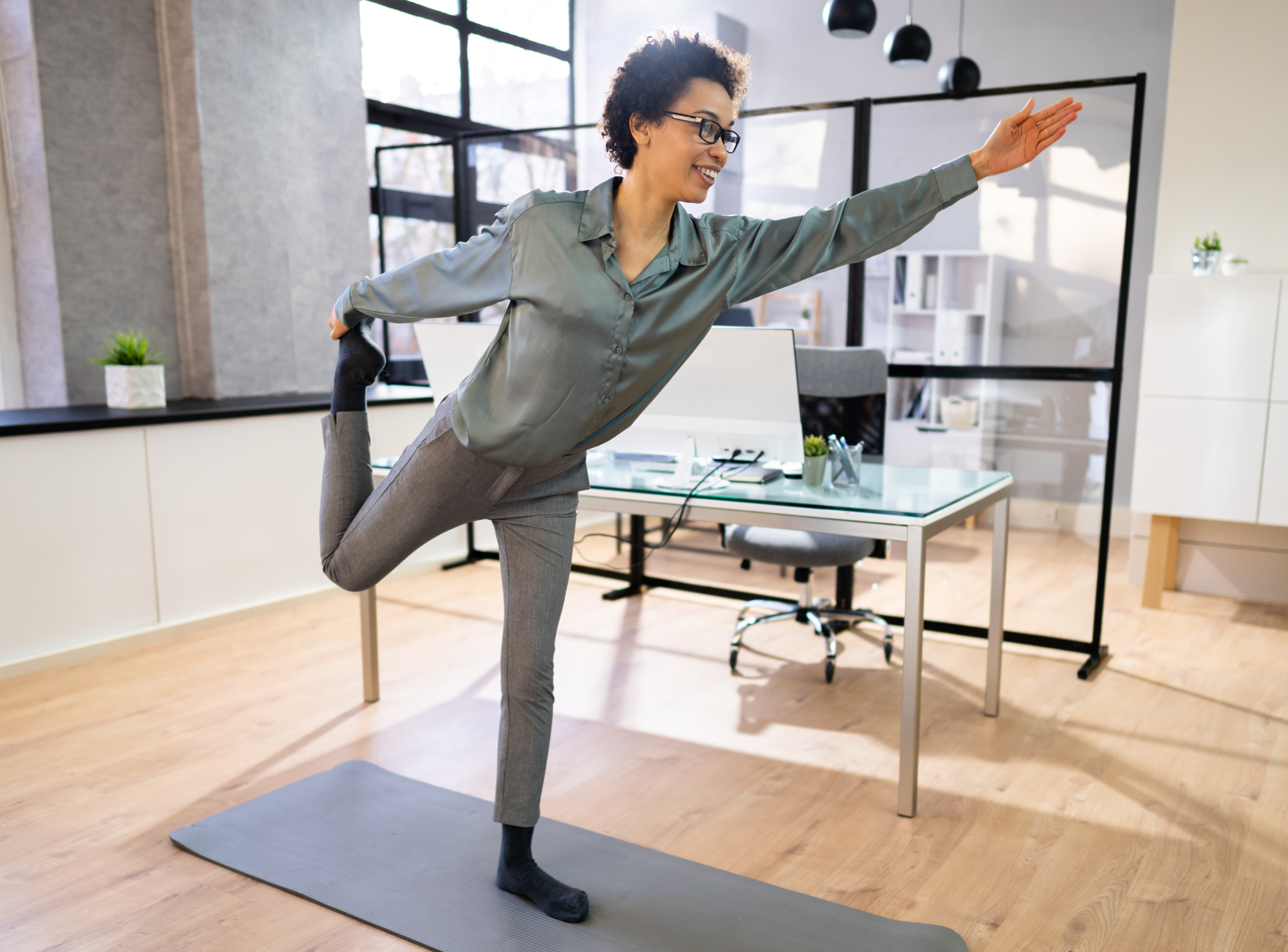 Büro-Yoga