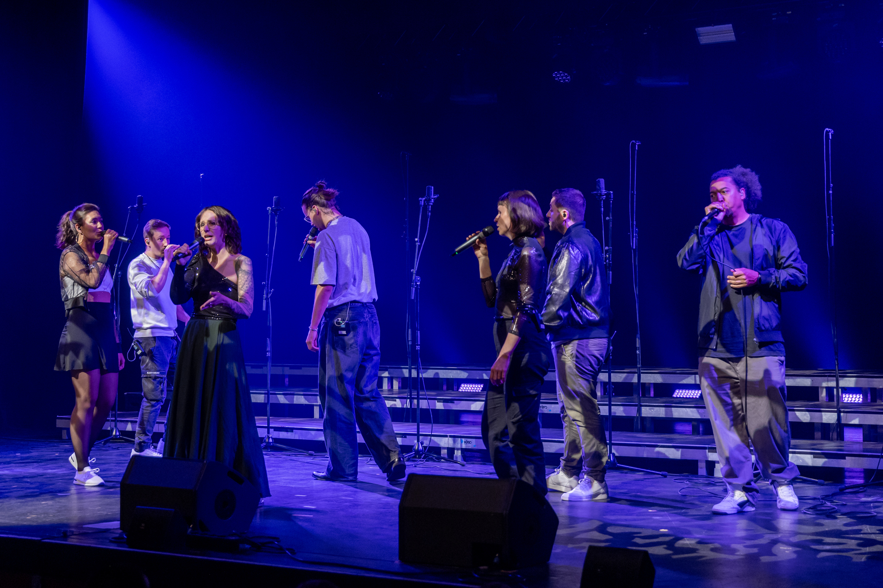 SweetSpot at the Jazzgesang and Barbershop concert in the Orpheum, Voices of Spirit 2025, Graz