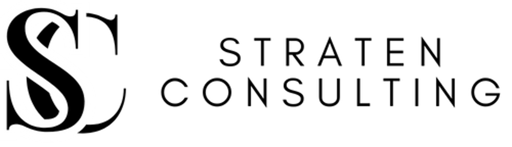 Logo von Straten Consulting mit einem stilisierten "SC" und dem Text "STRATEN CONSULTING".