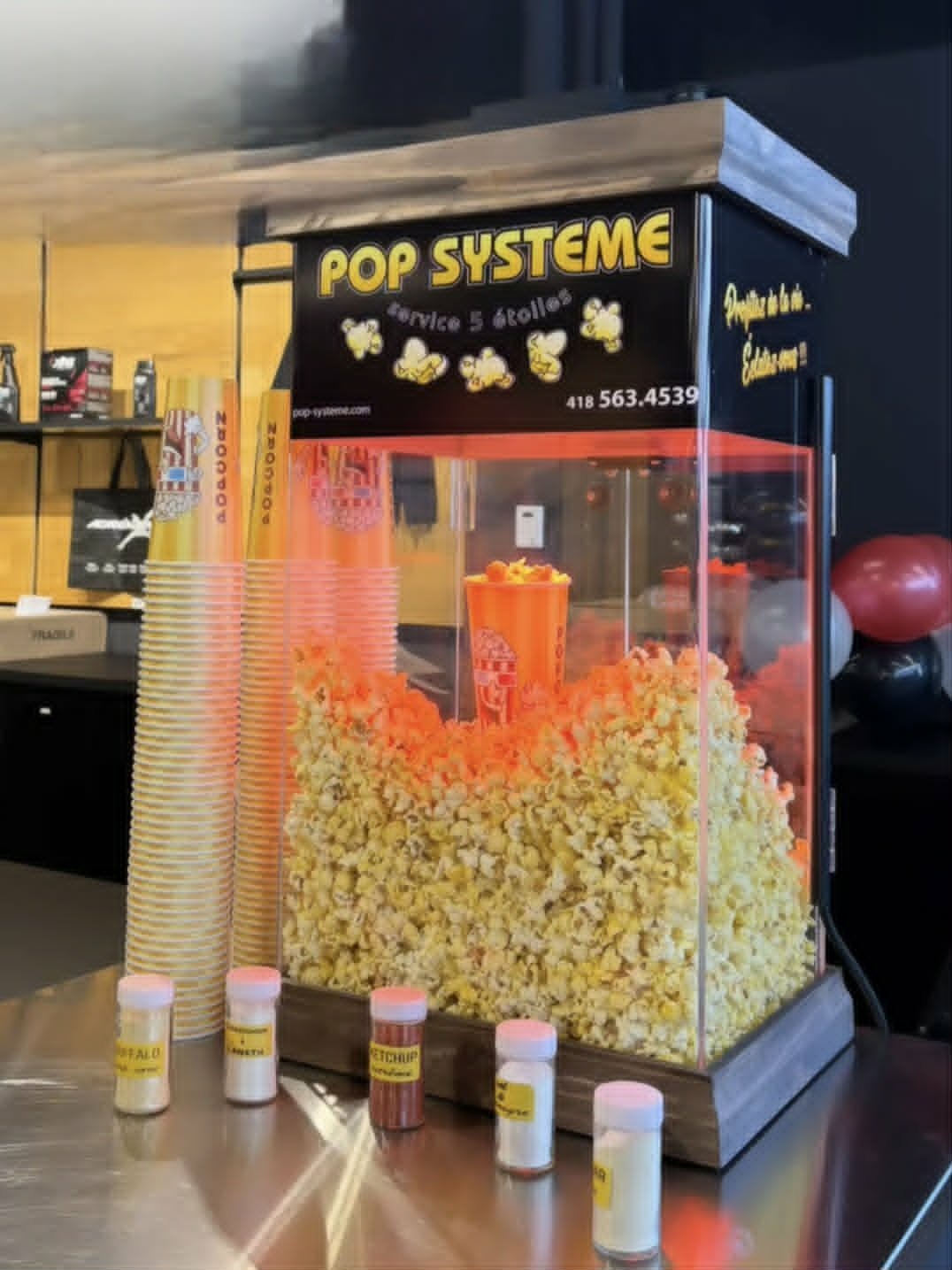 Réchaud à popcorn Pop Système chez Adrénaline Sport Lévis