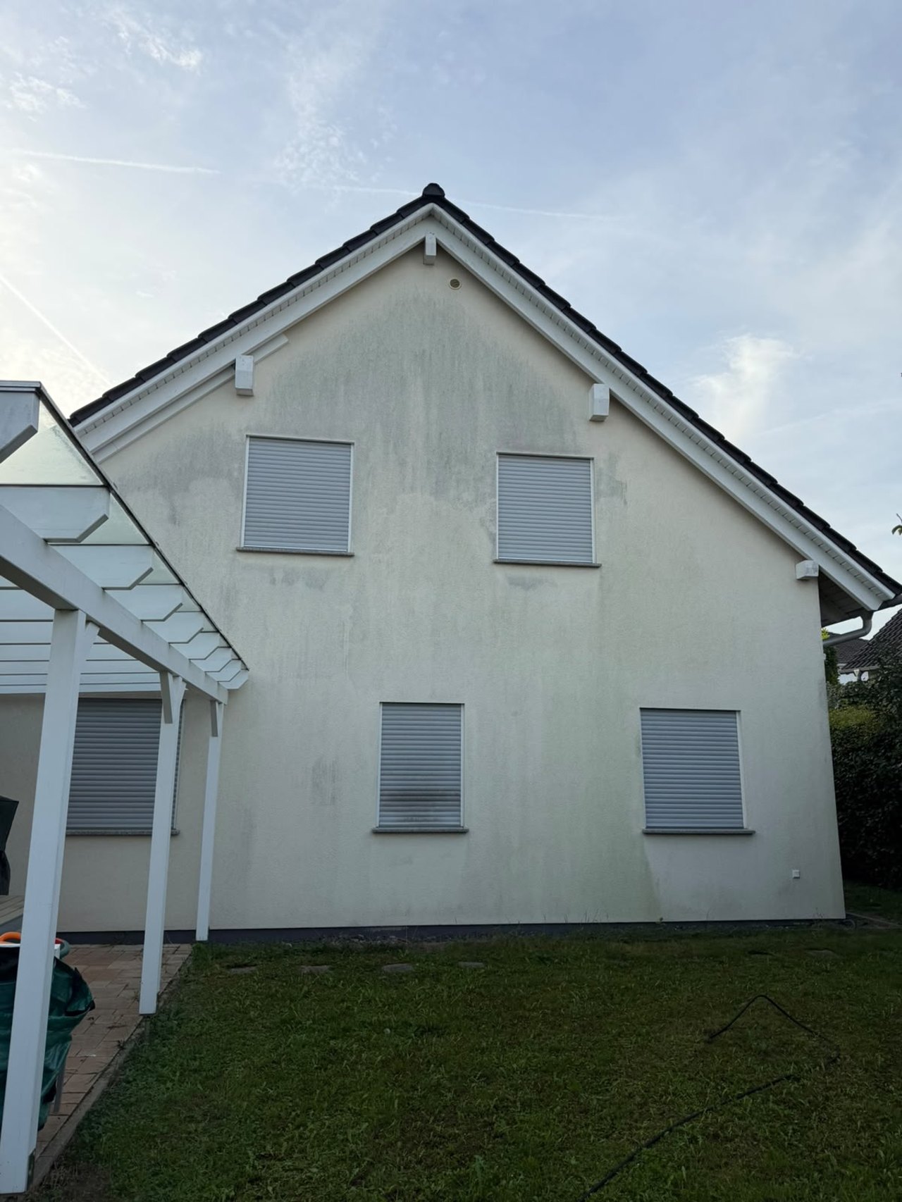 Fassade vor der Reinigung