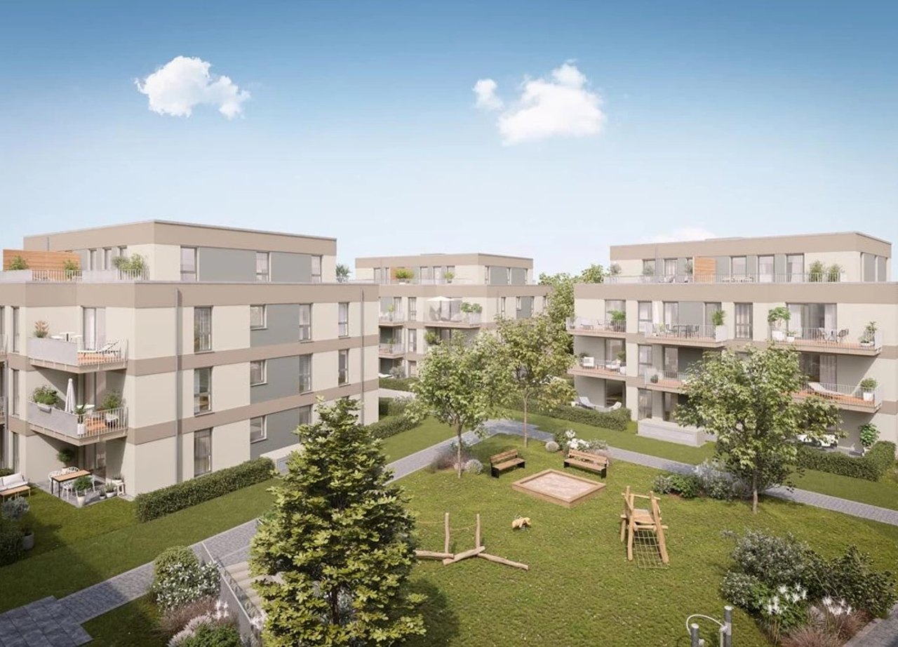 Bergfelde Living – Außenansicht des Neubauensembles in Hohen Neuendorf
