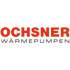 Roter OCHSNER Schriftzug in fetten Großbuchstaben auf schwarzem Hintergrund.