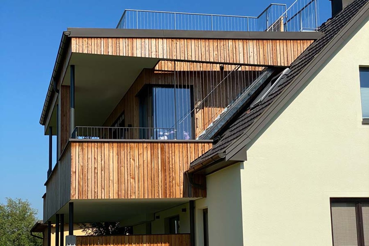 Glasgeländer Terrasse
