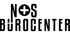 N&S BÜROCENTER-Logo in Schwarz auf dunkelgrünem Hintergrund.
