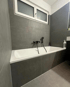 Badezimmer Umbau mit Platten legen