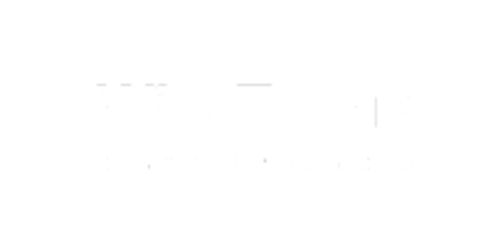 WingTsun Logo mit Text "WingTsun" in Großbuchstaben und "DIE INTELLIGENTE SELBSTVERTEIDIGUNG" darunter.