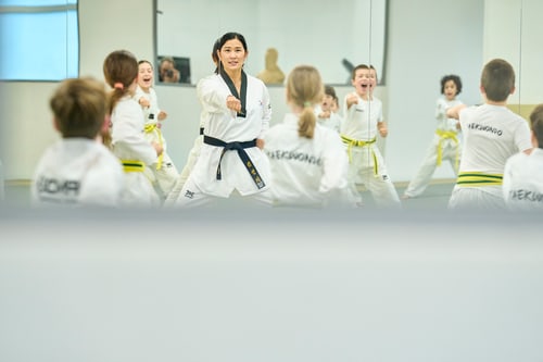 Bruchtest bei SOMA Taekwondo Bonn