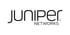 Logo von Juniper Networks mit dem Wort "Juniper" in Großbuchstaben und "Networks" darunter.