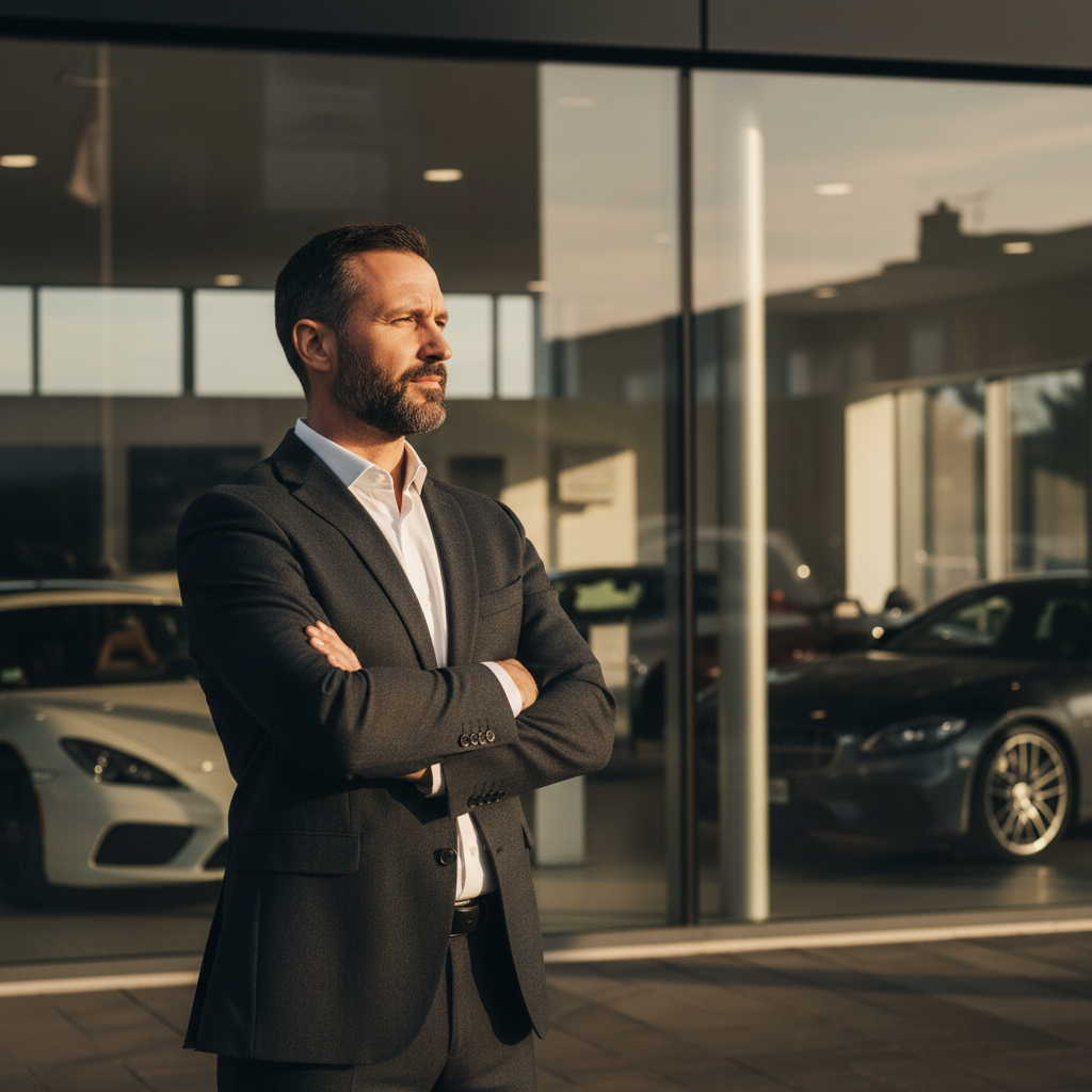 Professional portrait photo of a German car -df16314c-f39f-4a1b-8e1a-e22b5055549a.png