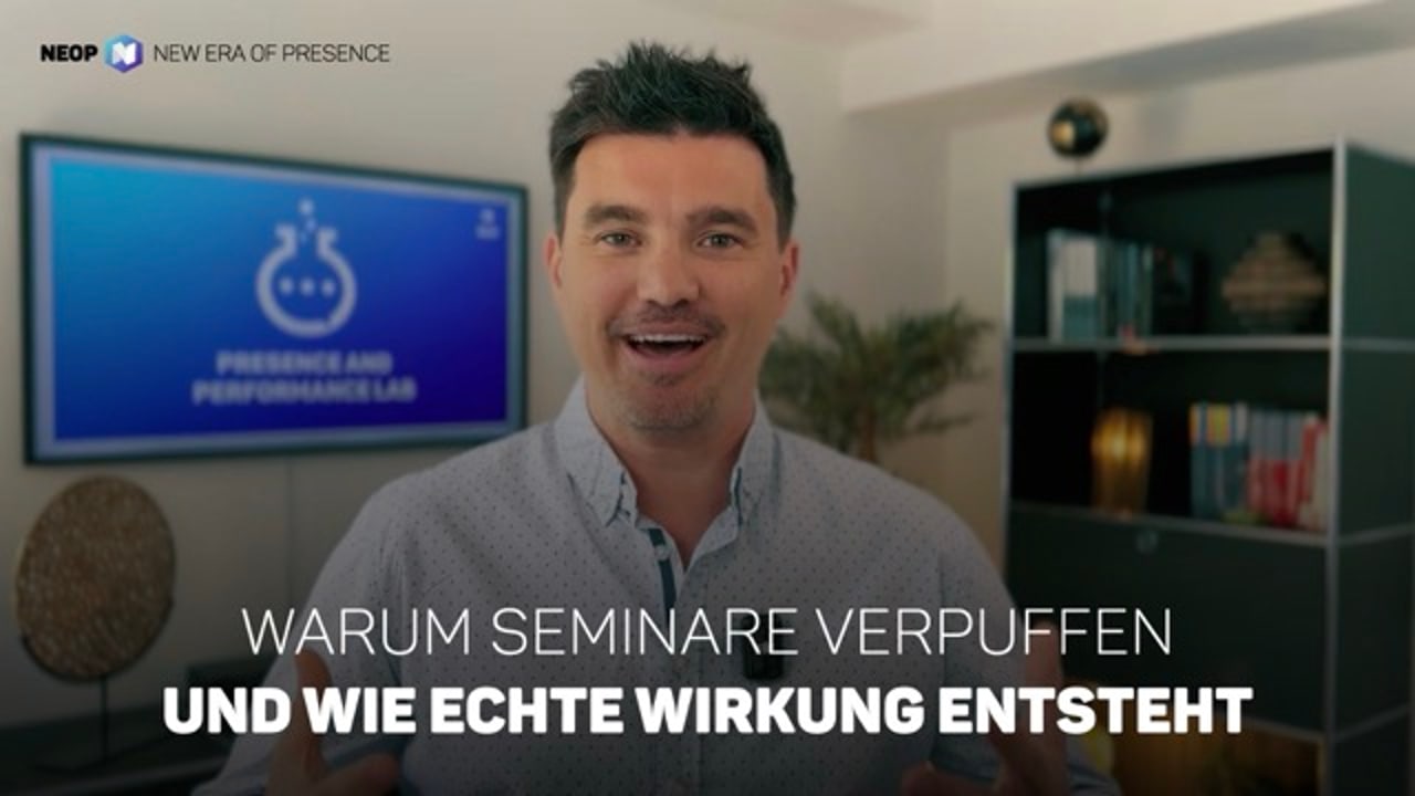 Souverän auftreten, klar kommunizieren und in entscheidenden Momenten überzeugen – Presence & Performance Lab