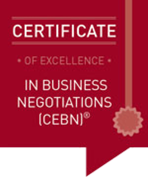 Certificate of Excellence in Business Negotiations (CEBN)