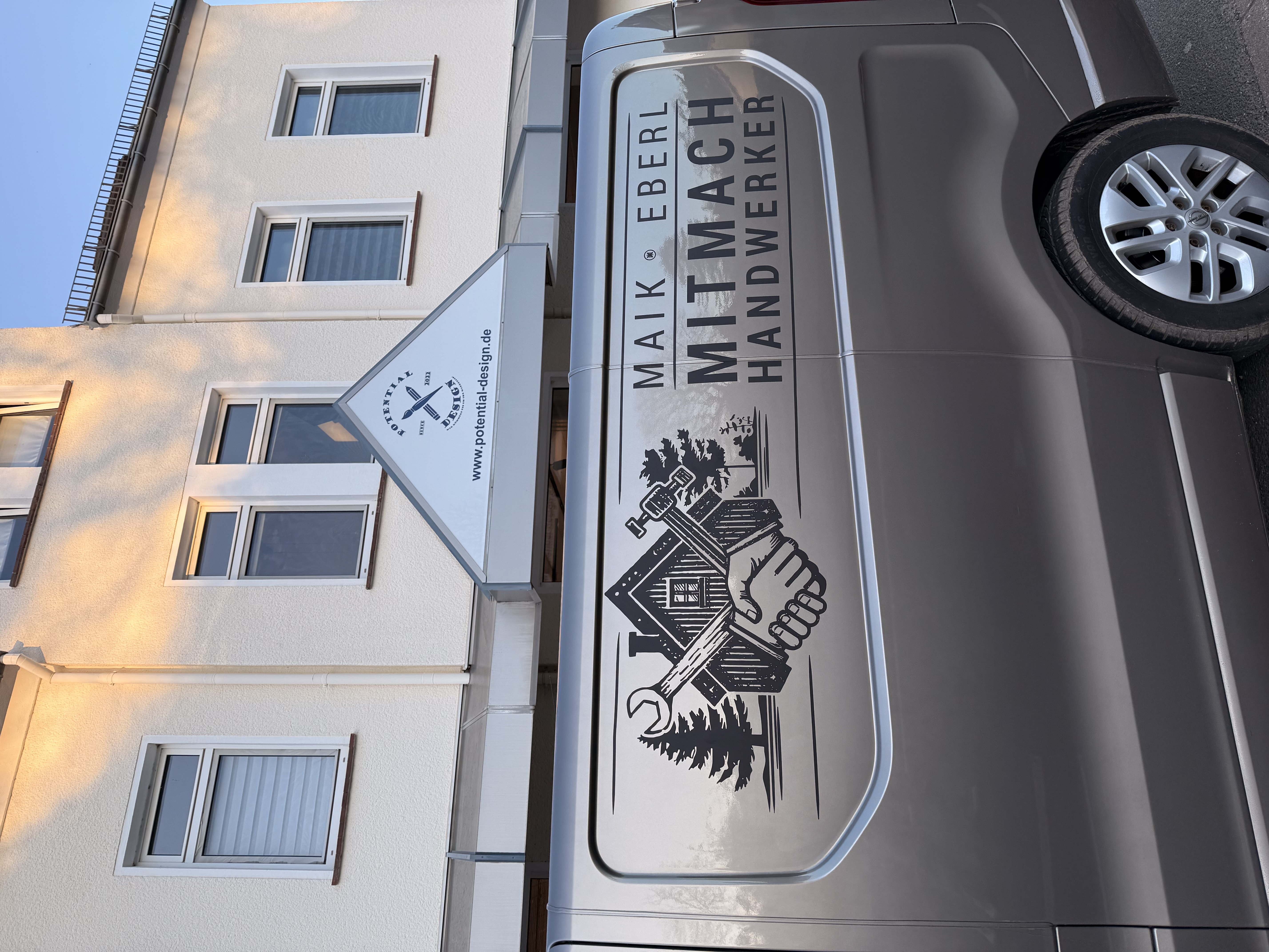 Transporter - Teilfolierung