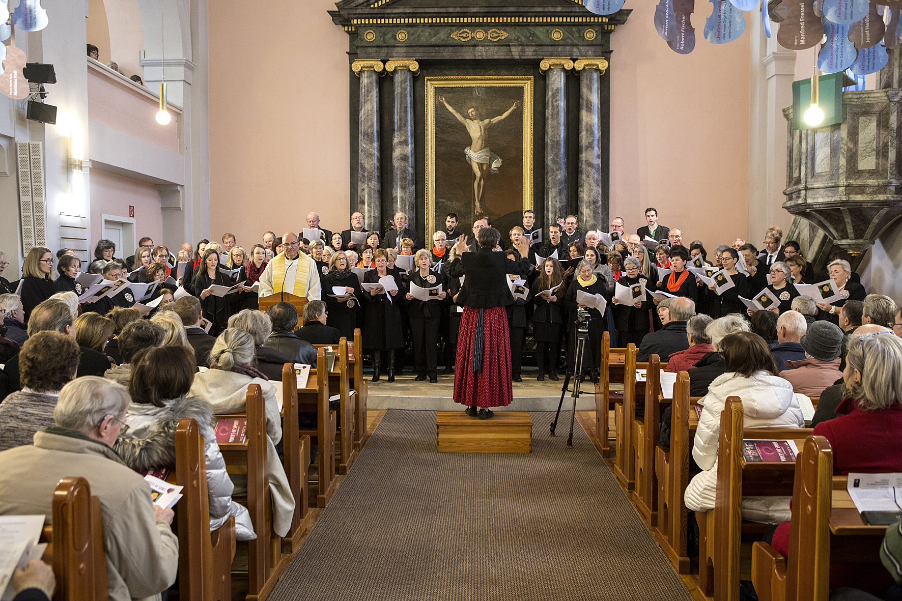 Premiere of Christian Dreo's commissioned peace mass in the Heilandskirche, Voices of Spirit 2017, Graz